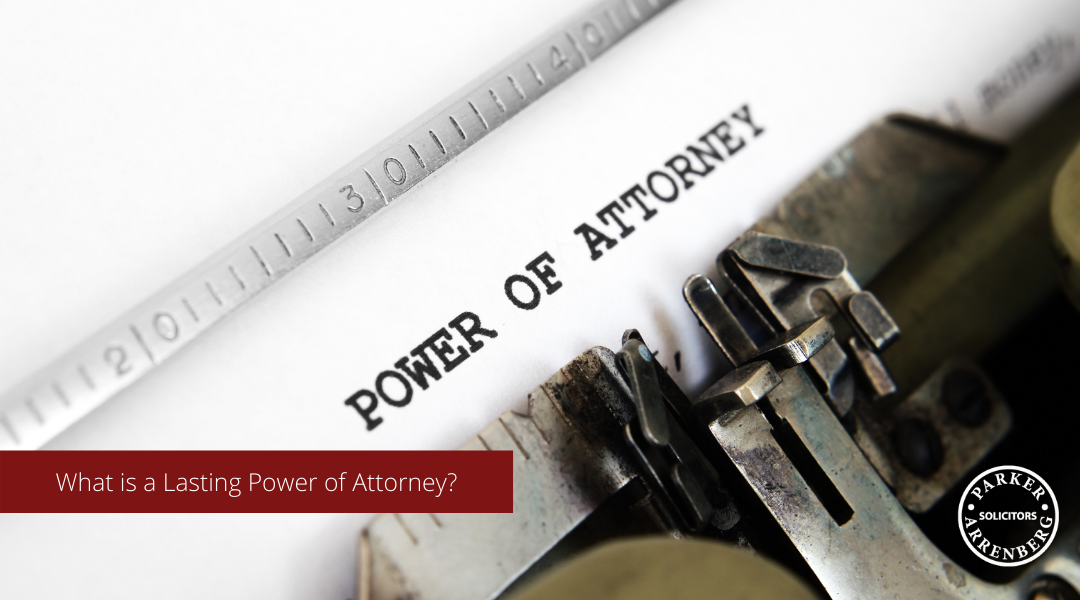 Power of Attorney Typewritten